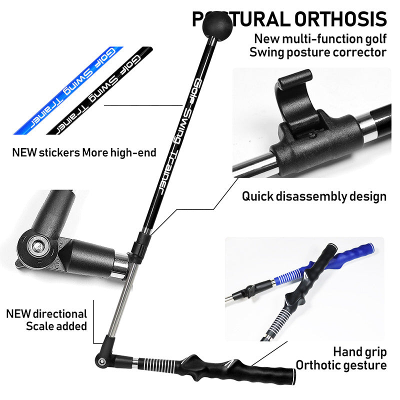 🎊Father's Day Pre-Sale 50% OFF🎊Foldable Golf Swing Training Aid Stick