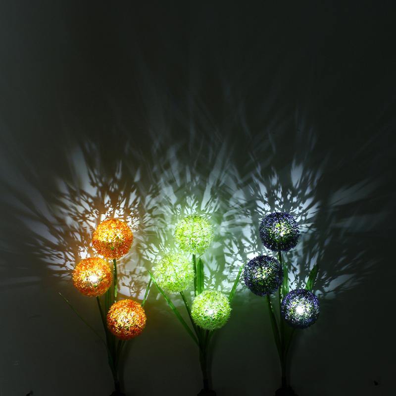 Solar Dandelion Garden Lights - IP65 Waterproof