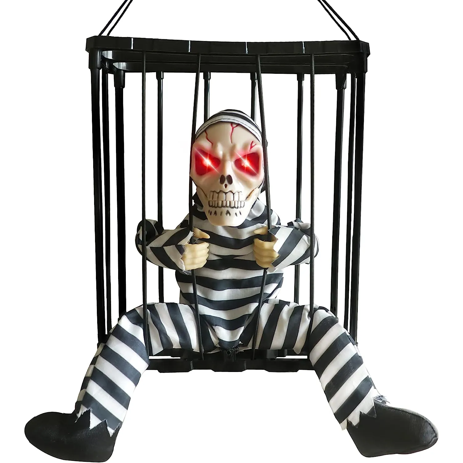 🎃Early Halloween Sale - Glowing Motion Skeleton Prisoner