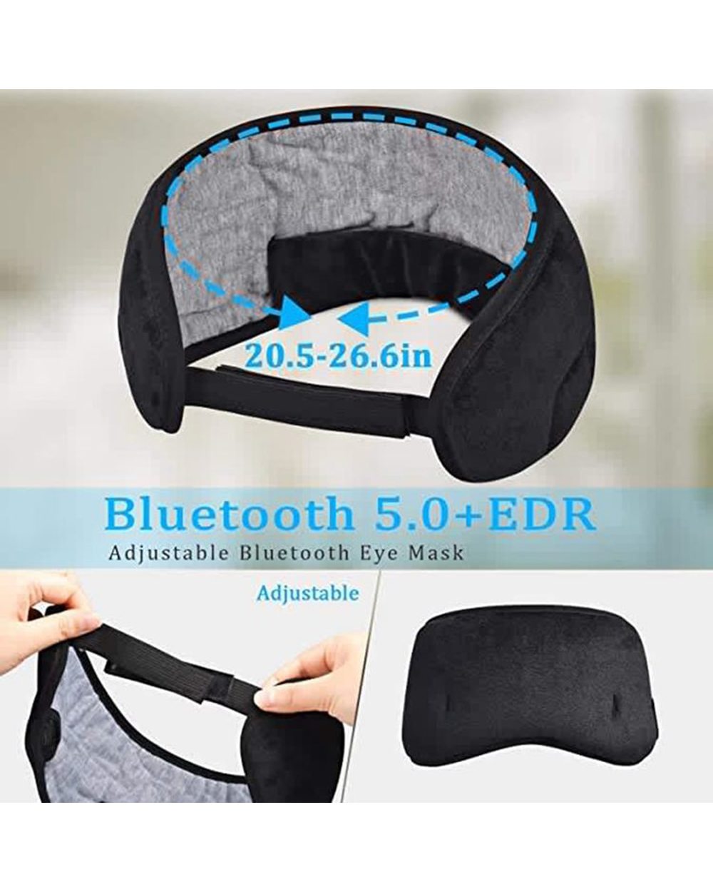 Bluetooth Sleeping Mask with Headphones