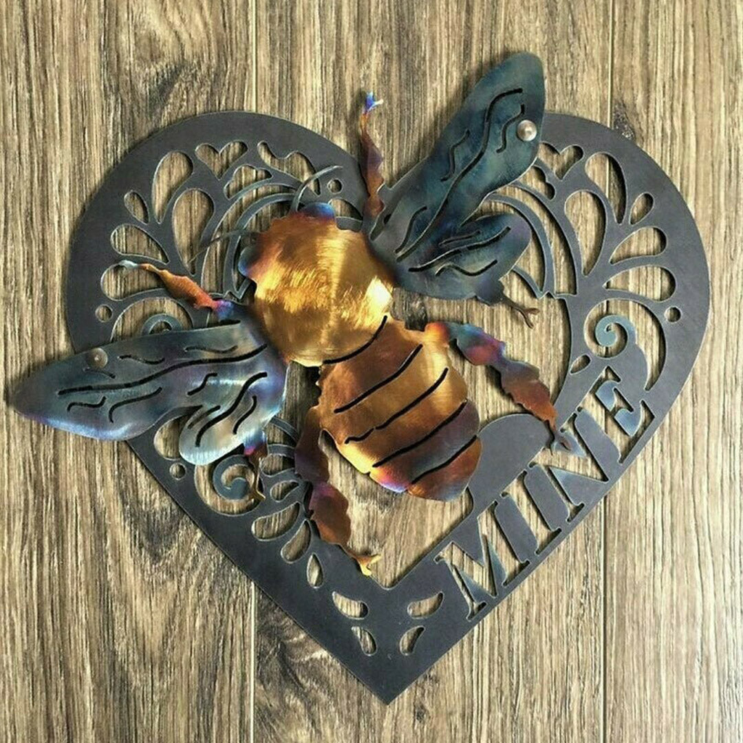 💞Keeper of the Bees Metal Art - Buy 2 Get Extra 10% OFF ＆ Free Shipping