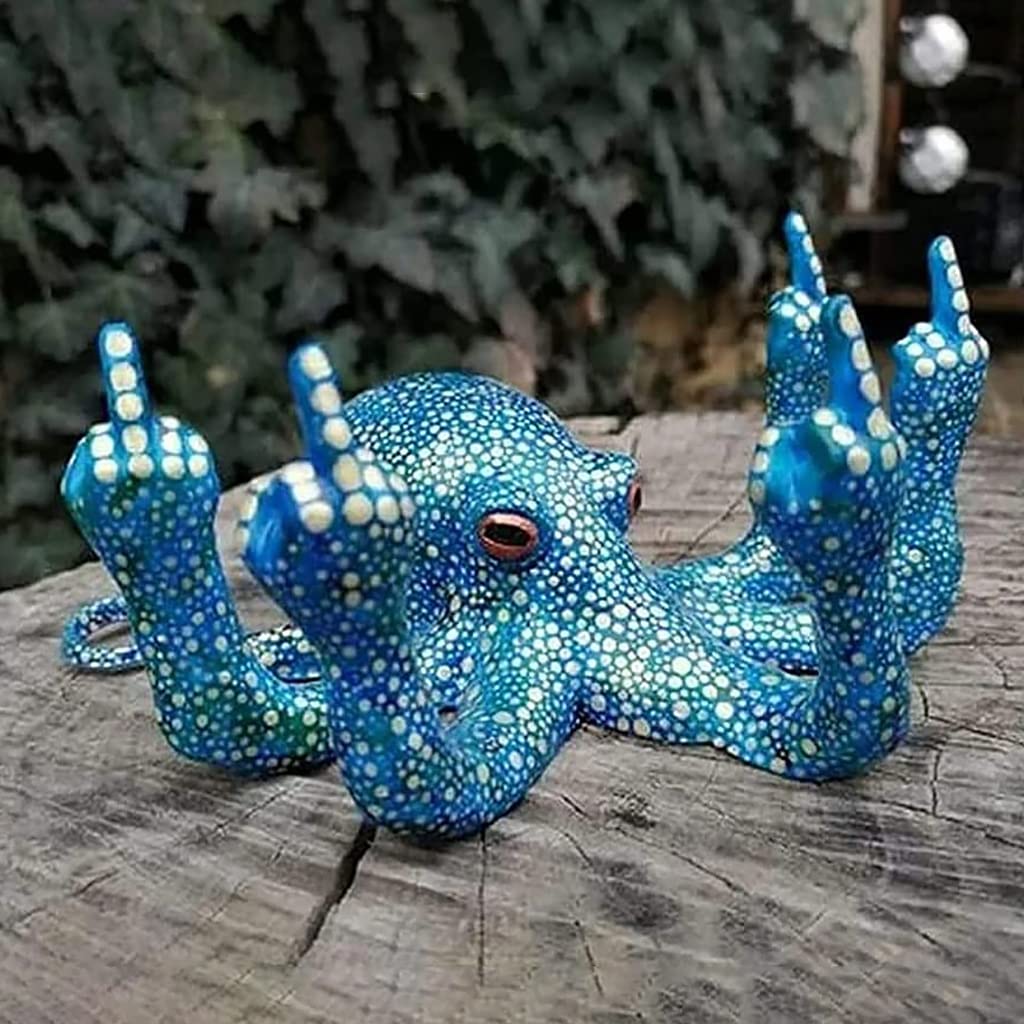 🐙Fucktopus Rude Octopus Middle Finger Prank