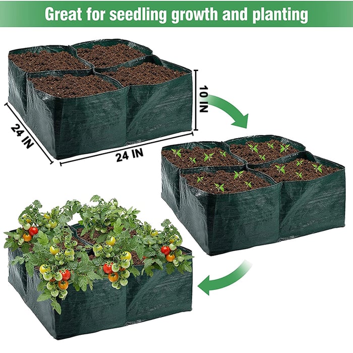 Breathable Large Garden Planting Bed