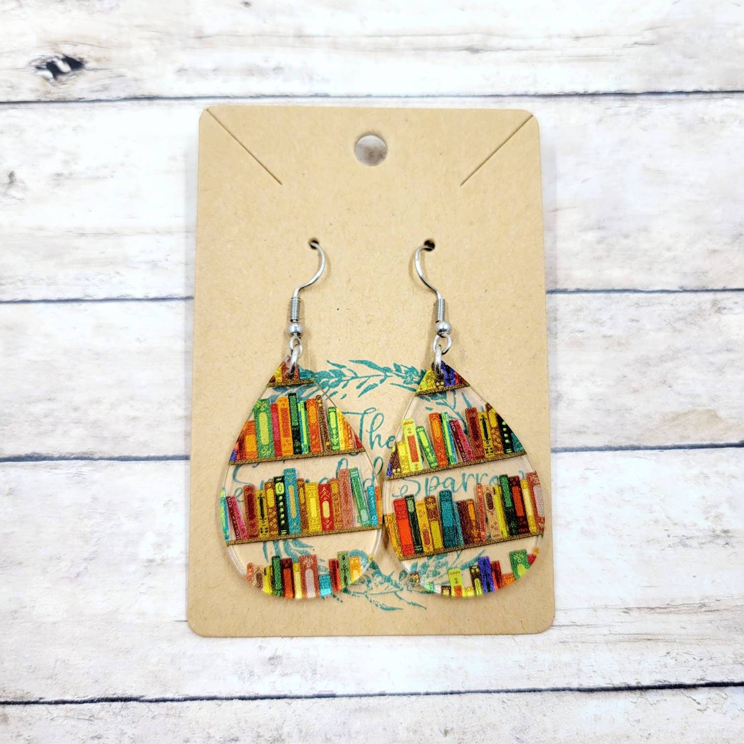 Book Earrings / Earrings For Book Lovers