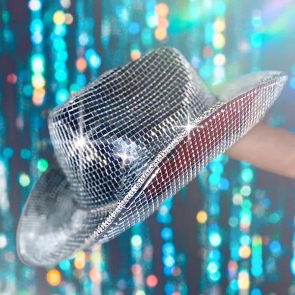 Disco Ball Cowboy Hat(Buy 2 Free Shipping)
