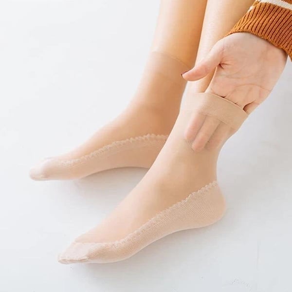 🔥Hot Sale 49% OFF🔥 Silky Anti-Slip Cotton Socks（5 pairs/set）