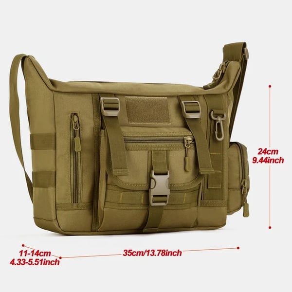 🔥Waterproof Tactical Military Multi-Pocket Crossbody Bag
