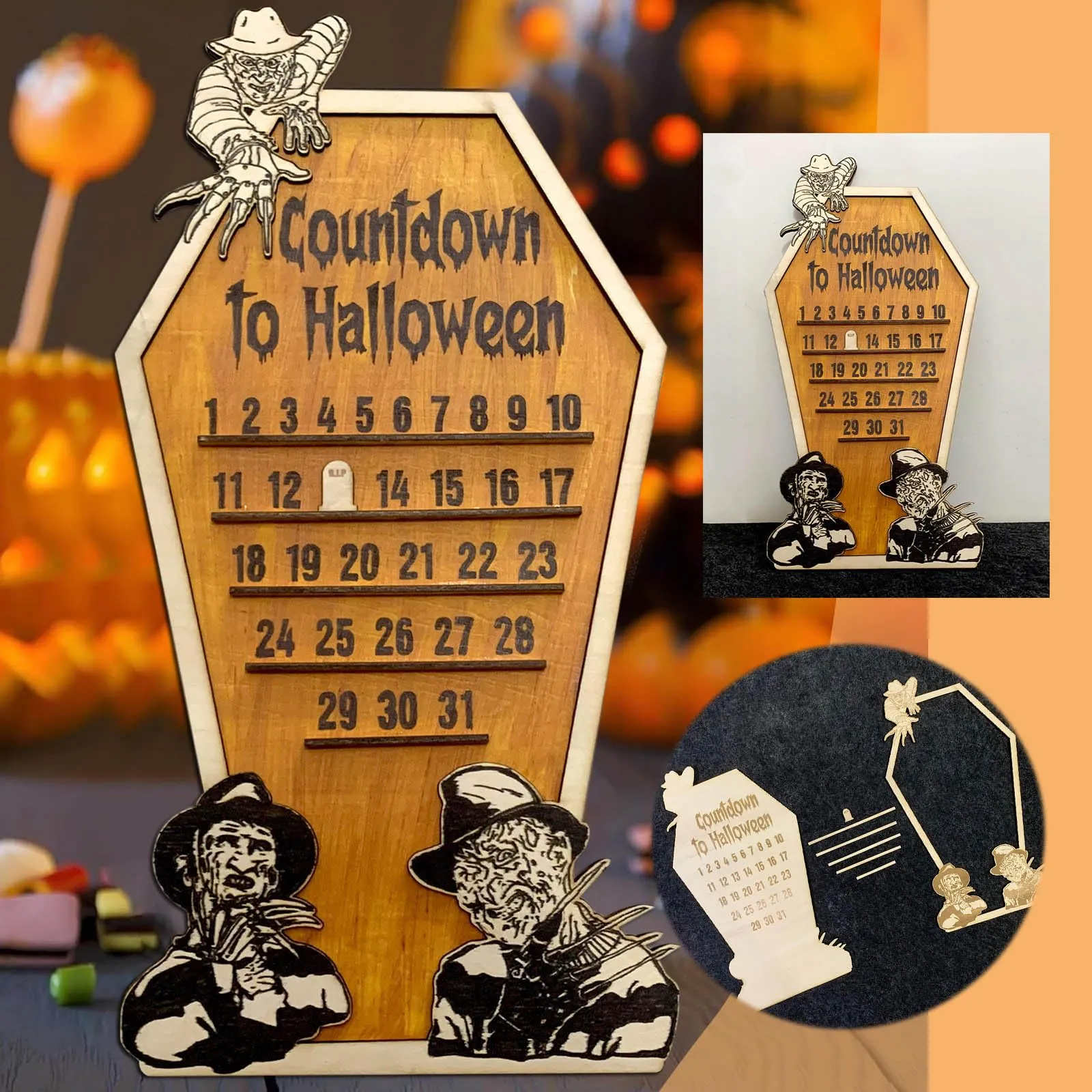 Halloween Advent Countdown Calendar