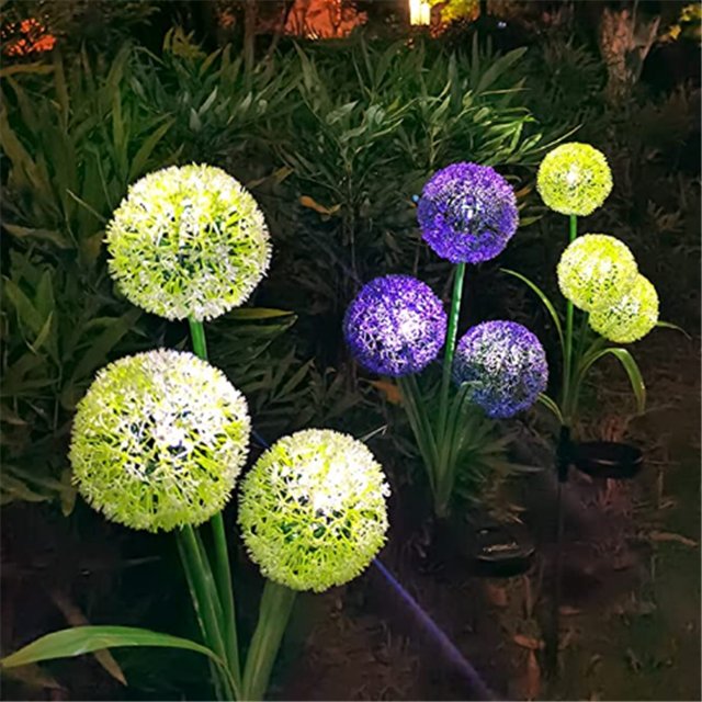 Solar Dandelion Garden Lights - IP65 Waterproof