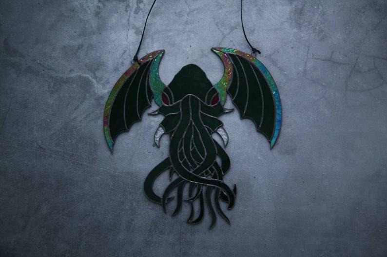 Cthulhu suncatcher