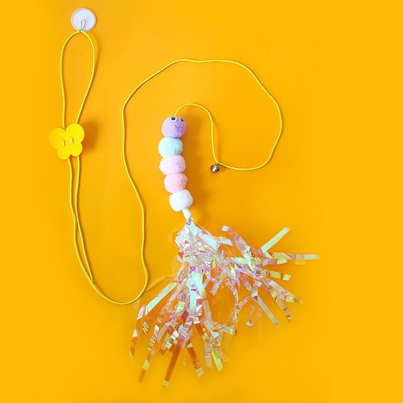 Adjustable Hanging Bugs Self-Entertainment Cat Toys