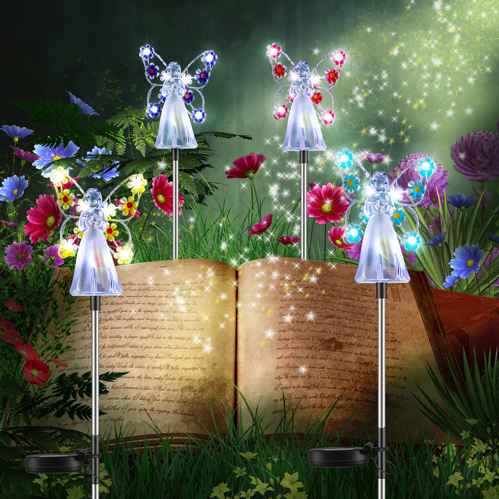 Solar Angel Garden Light