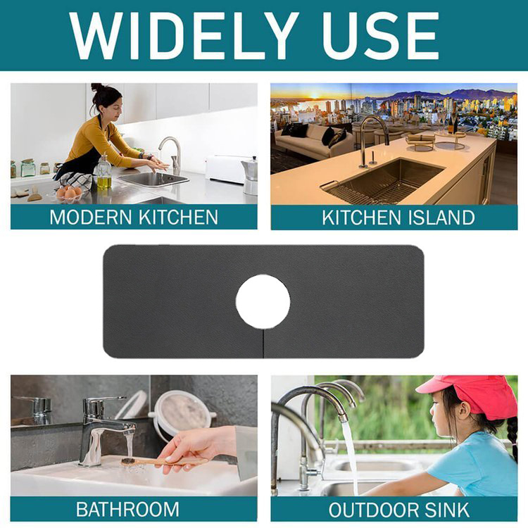 KITCHENGUARD™ Diatomite Faucet Absorbent Mat