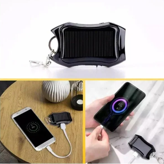 💥1200mAH Solar Power Bank Keychain
