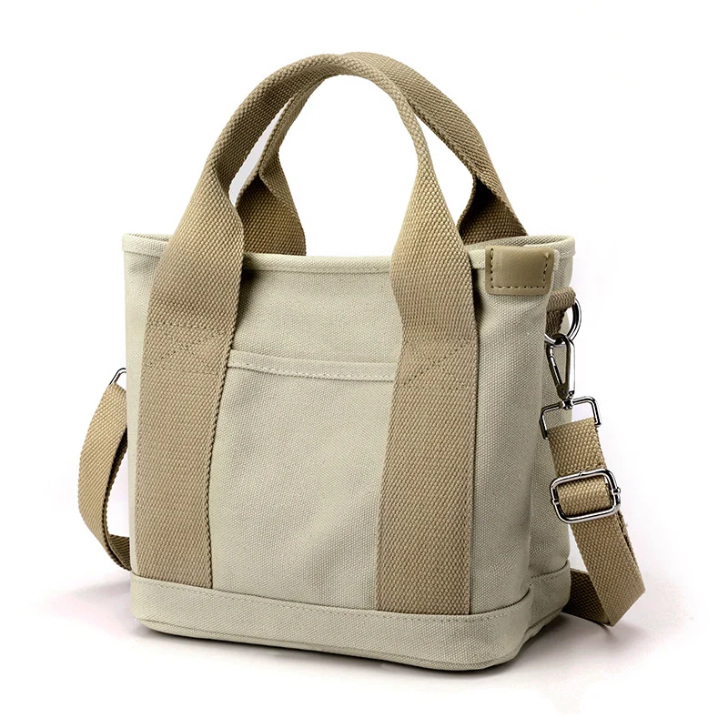 Large capacity multi-pocket handbag