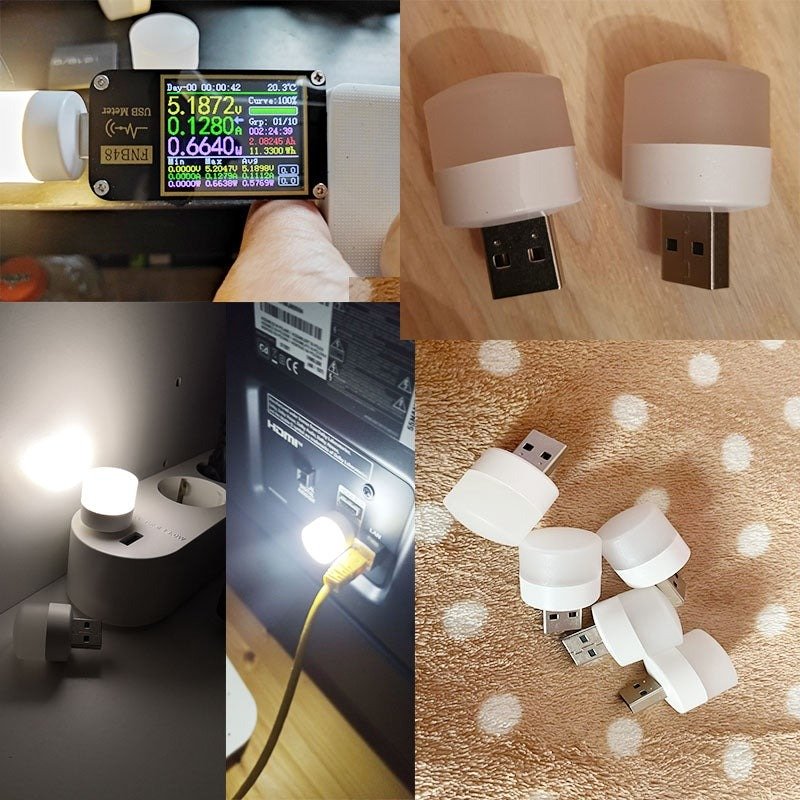 Summer Sale 40% OFF - USB Mobile Small Round Light