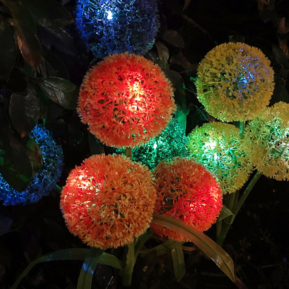 Solar Dandelion Garden Lights - IP65 Waterproof