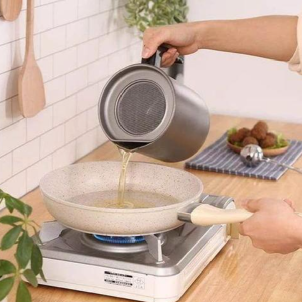 Stainless Steel Oil Filter Pot