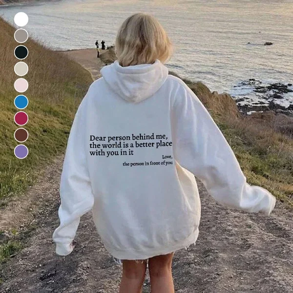 ✨Last Day 49% OFF-'Dear Person Behind Me' ✨Unisex Sweatshirt(Buy 2 Get Free Shipping)