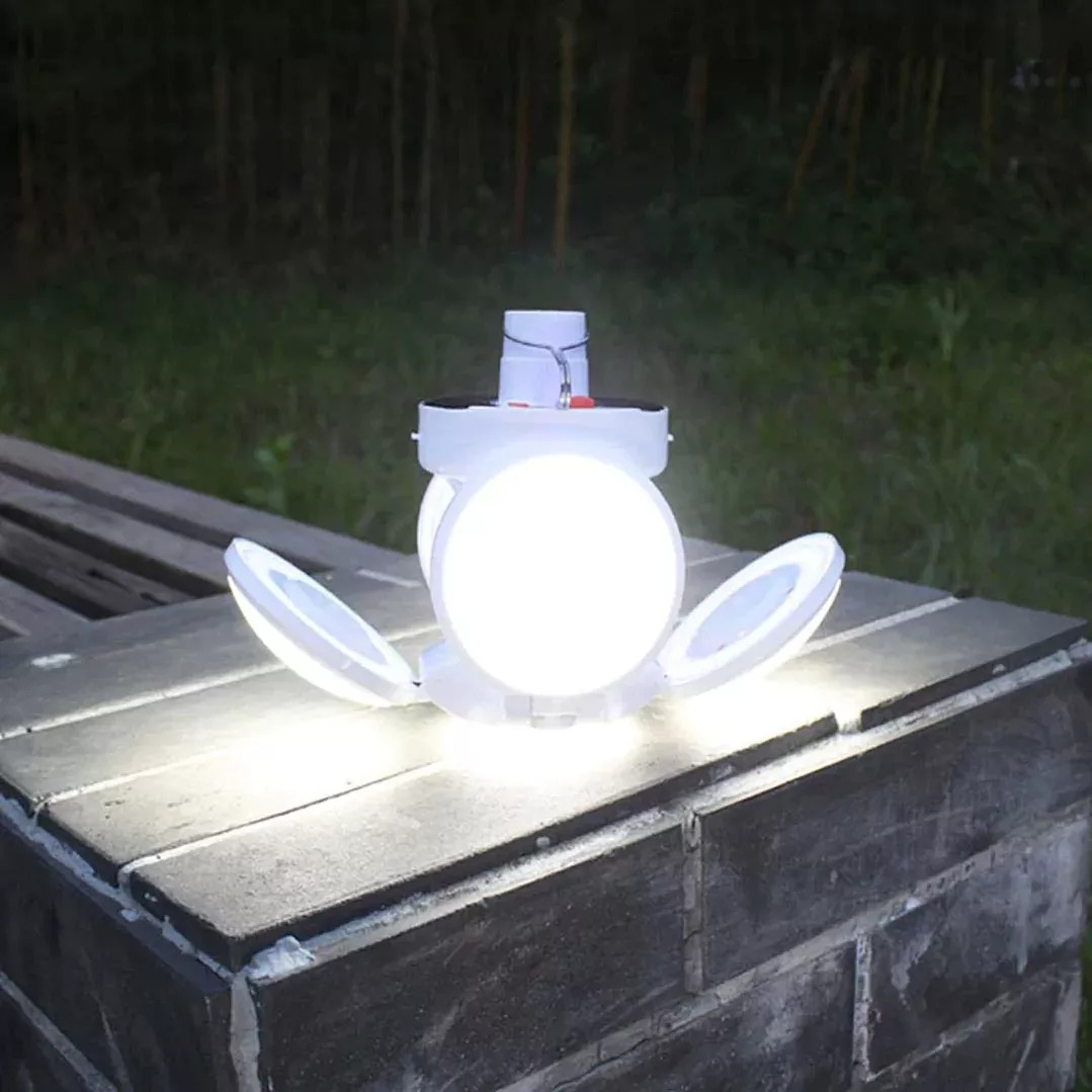 2 IN 1 SOLAR FOLDING LAMP
