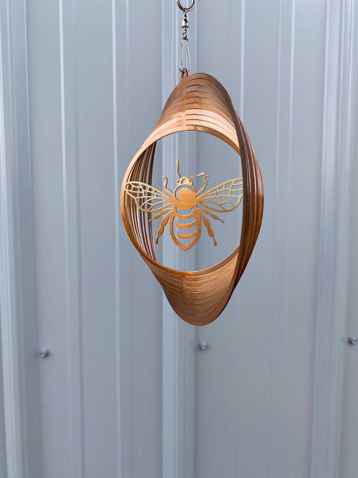 🐝Honey bee metal art wind decor