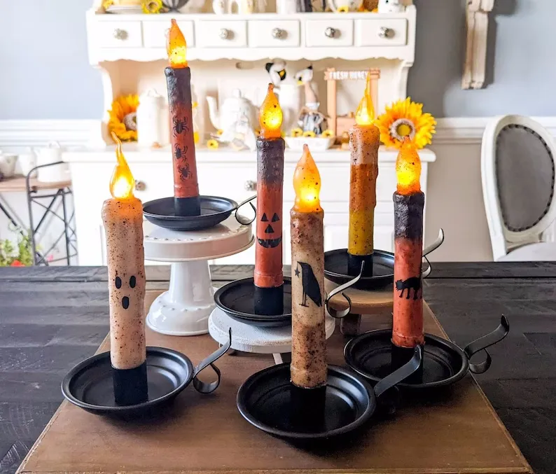 🔥Last Day Promotion 49% OFF-Halloween Vintage Candle Lights🎃