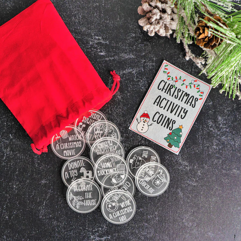 🎅🎄Christmas Activities Advent Calendar Coins