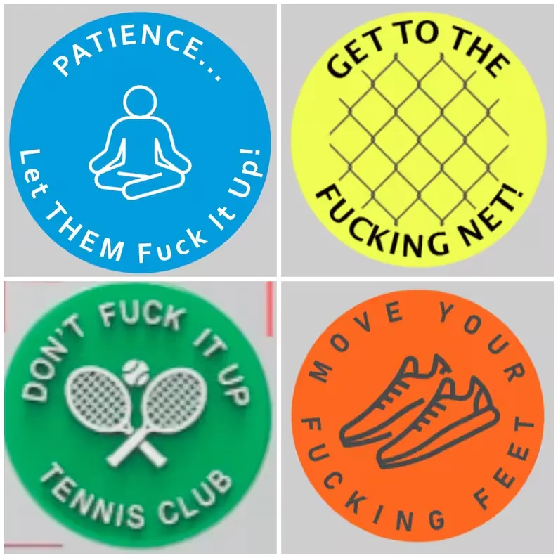 🎾Tennis Damper - Spicy or Aggressive Reminder