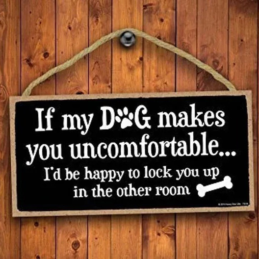 🐶Hanging Funny Dog Sign