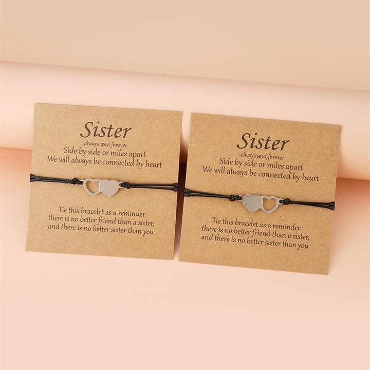Sister Bracelets For 2/3/4/5-belovejewel.com
