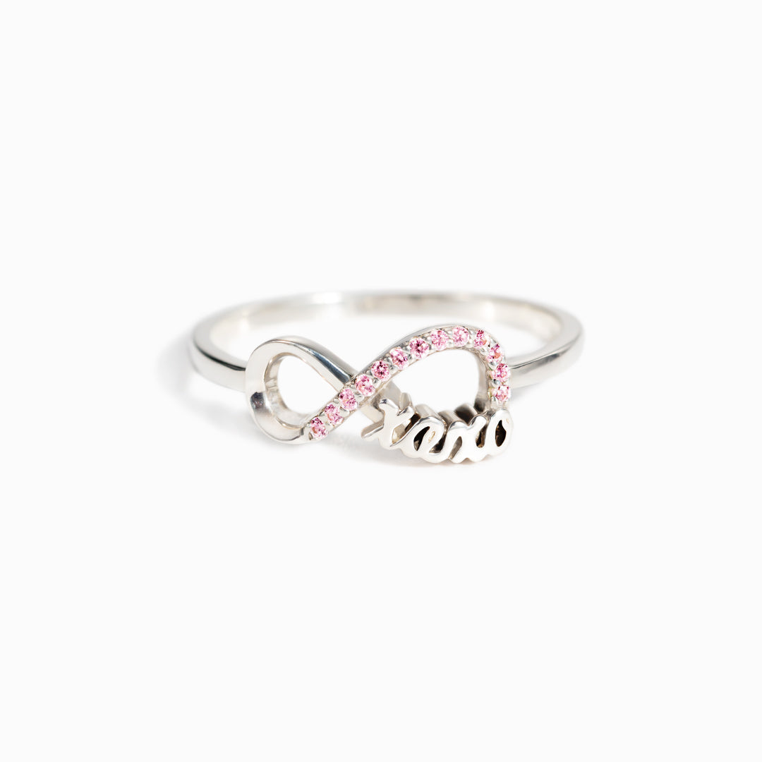 Token of Hugs and Kisses For Daughter XOXO Ring-belovejewel.com