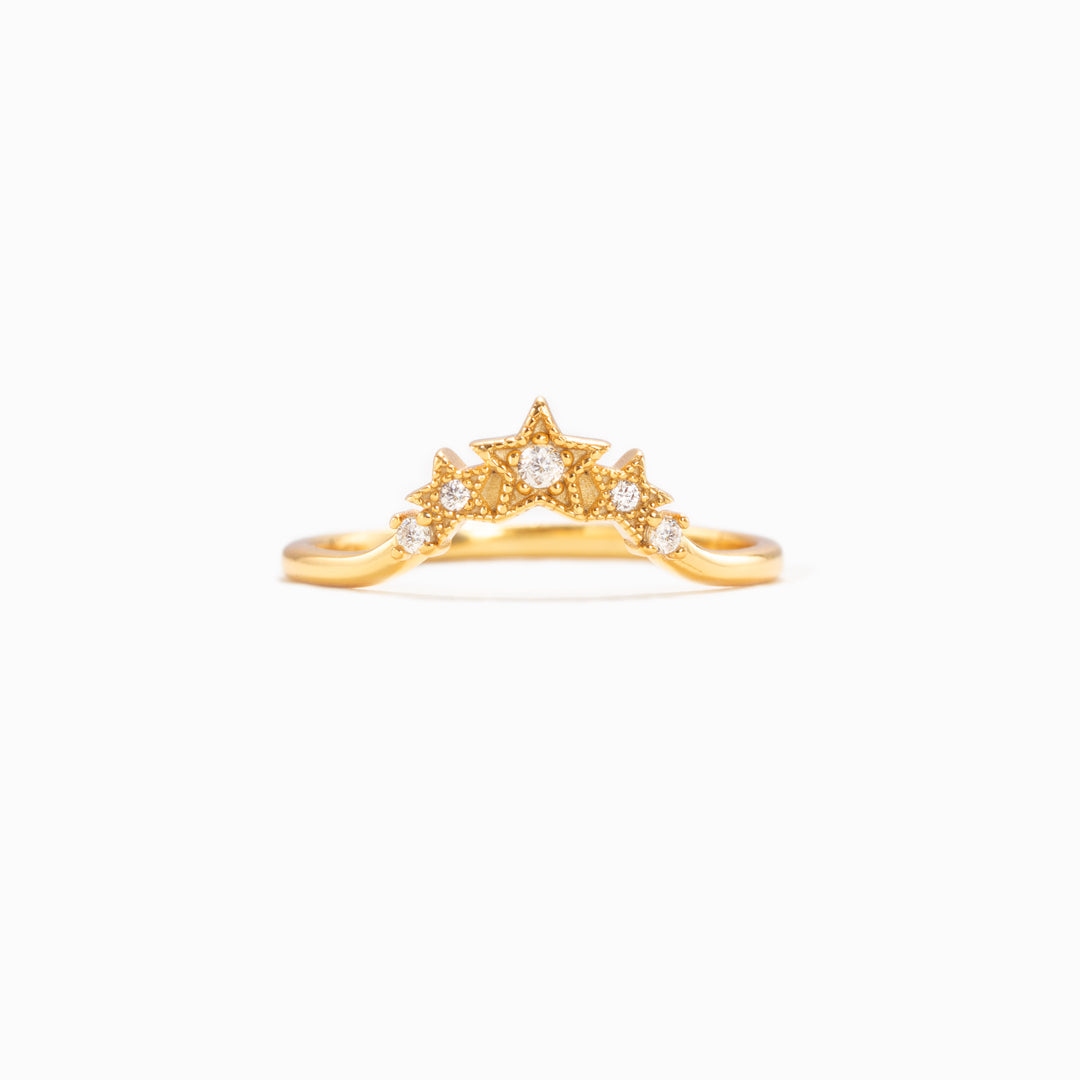 Si-Star Crown Of Stars Ring-belovejewel.com