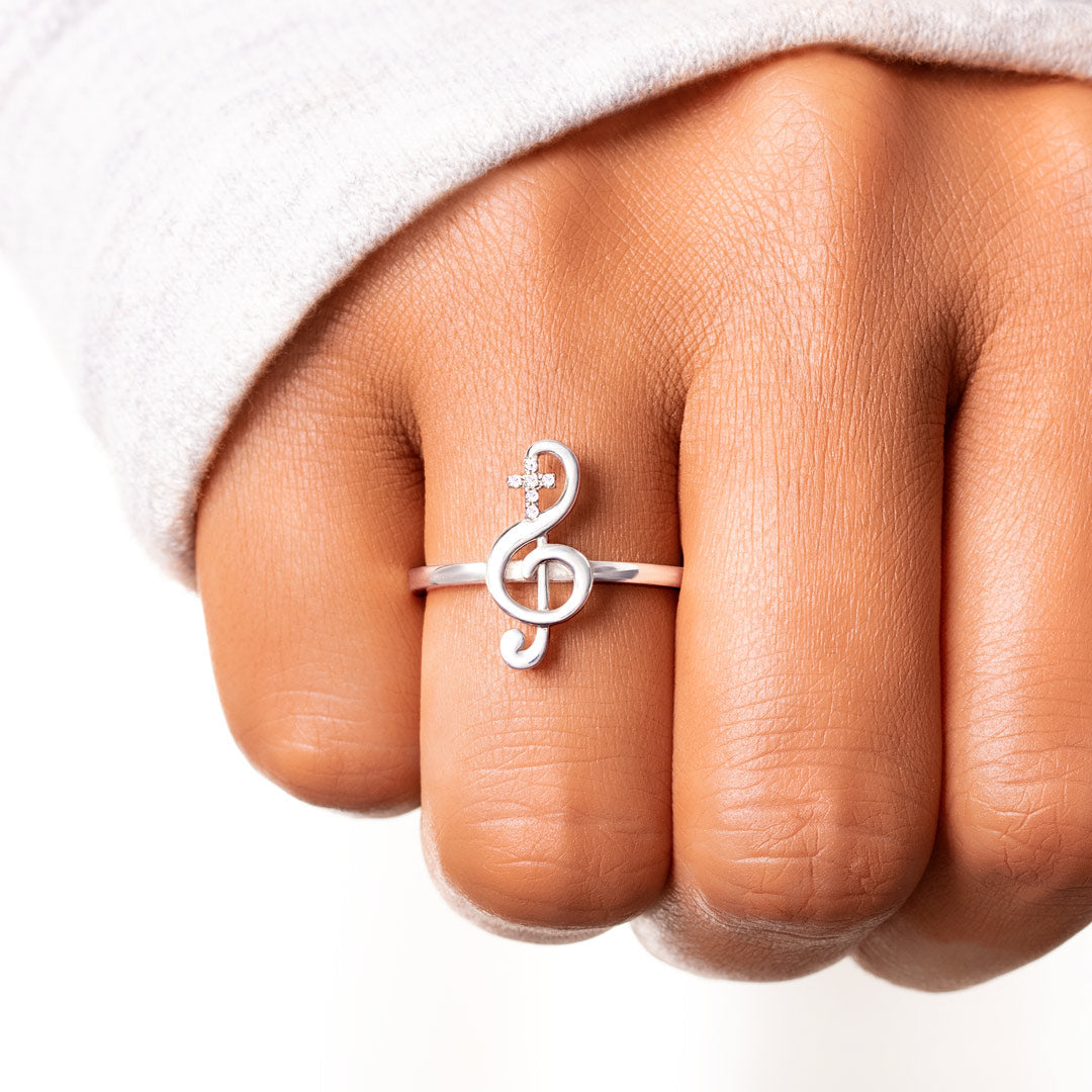 Family Is Like Music Ring-belovejewel.com