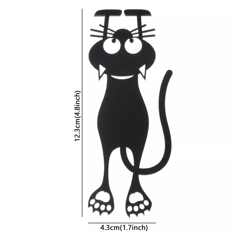 😹Curious Cat Bookmark- Locate Reading Progress With Cute Cat Paws🐾