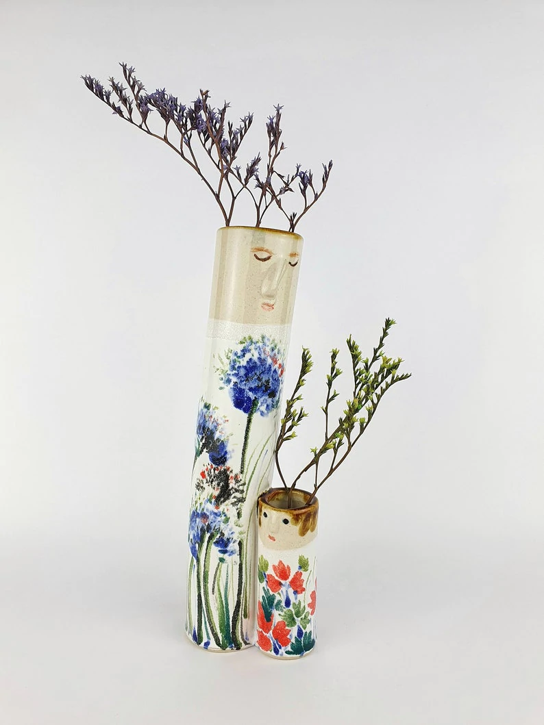 💐-Spring Family Bud Vases