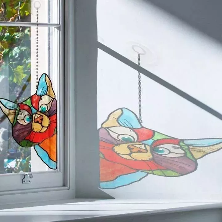 Great Black Friday Sale🔥-Peeking Cat Window Hanger