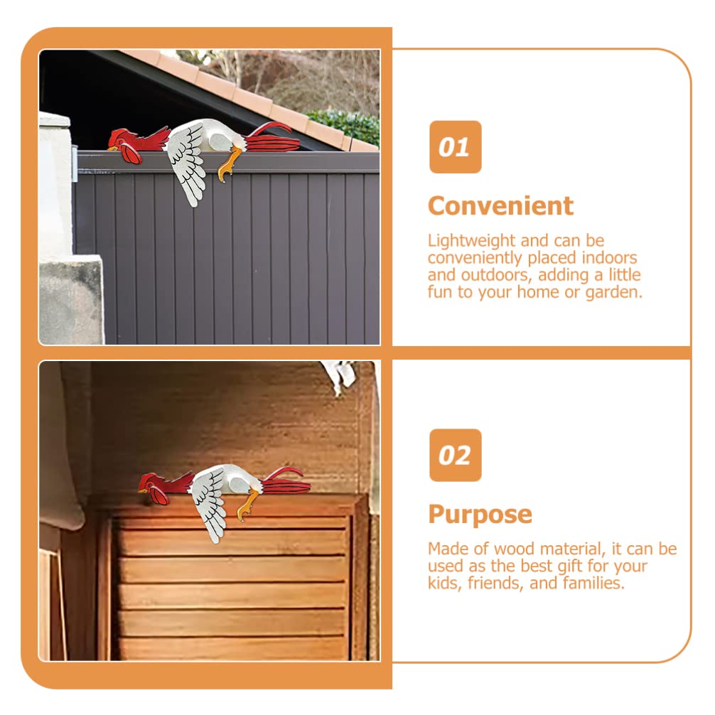 Funny Sculptures-Unique Chicken Decoration