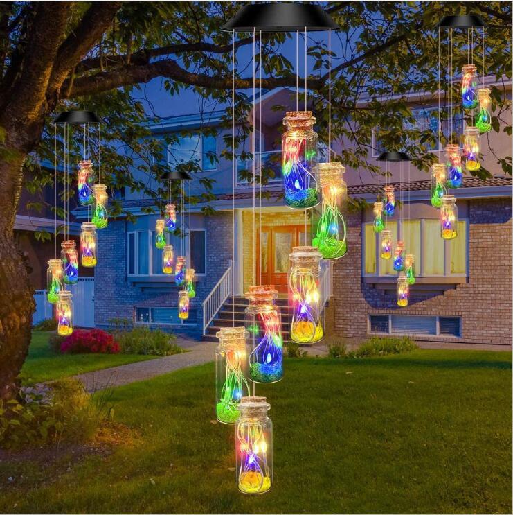2022 Solar Powered Wind Chimes Lights