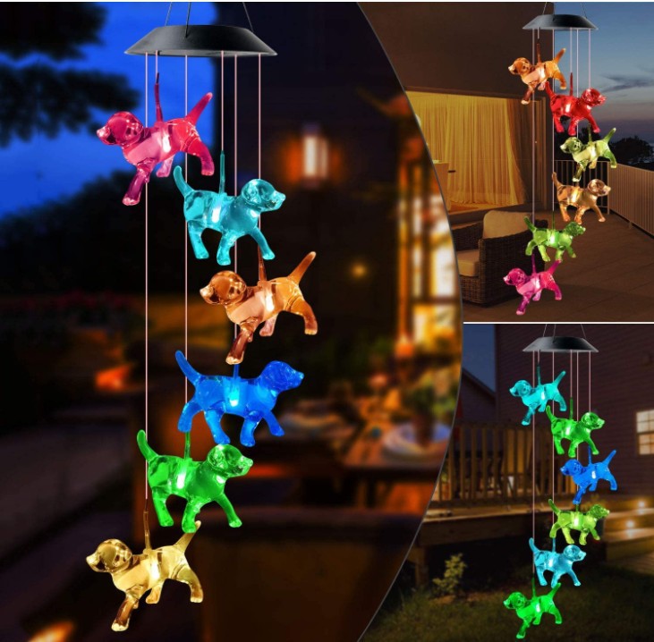 2022 Solar Powered Wind Chimes Lights