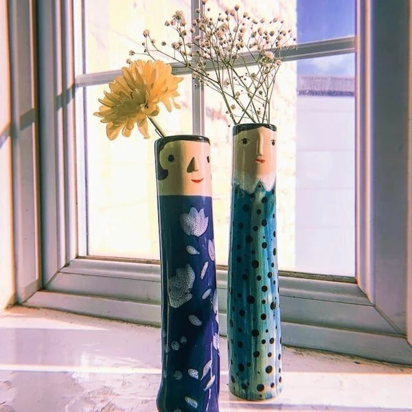💐-Spring Family Bud Vases
