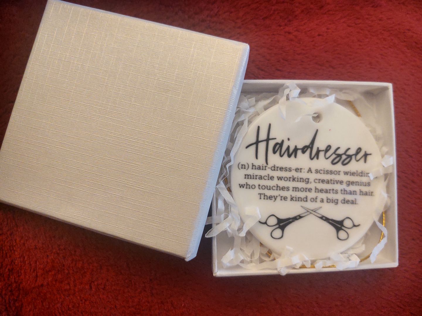 Cyber Week Sale 70% Off-Funny Hairstylist Ornament