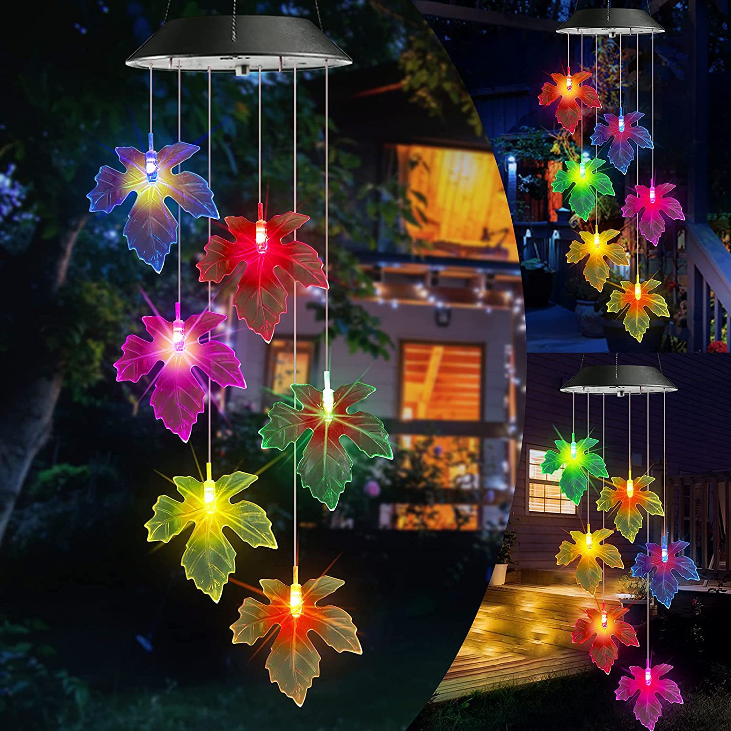 2022 Solar Powered Wind Chimes Lights