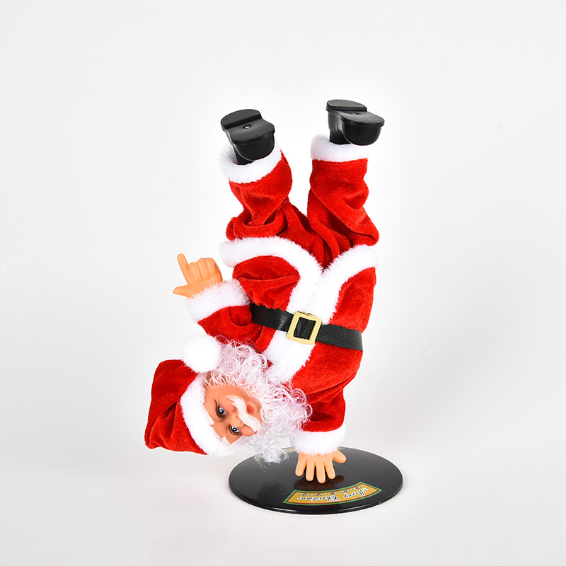 Electric Handstand Street Dance Santa