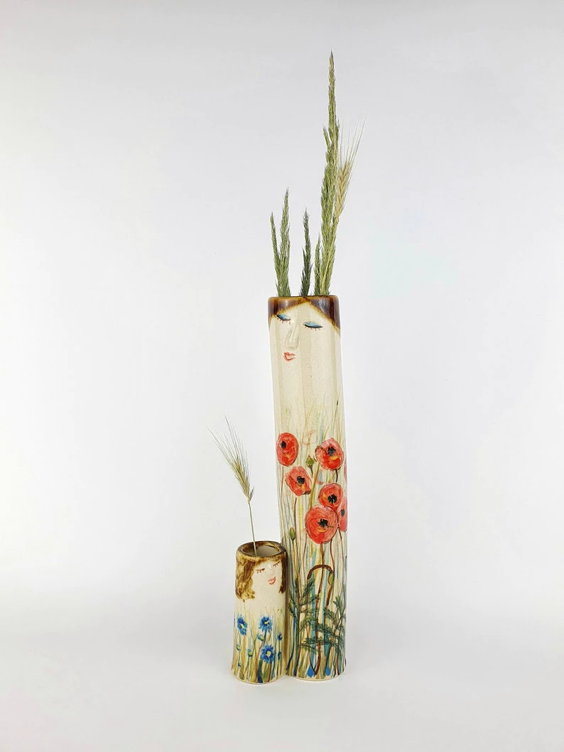 💐-Spring Family Bud Vases