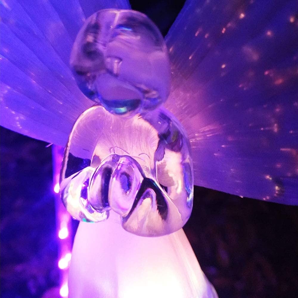 Memorial Gifts Solar-Powered Angel Lights