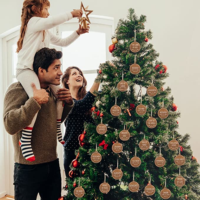 Names of Jesus Christ Ornaments