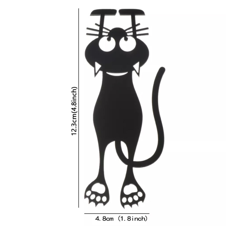 😹Curious Cat Bookmark- Locate Reading Progress With Cute Cat Paws🐾