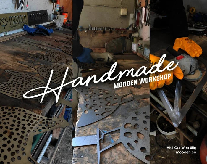 Chicken Yard Metal Art Decoration