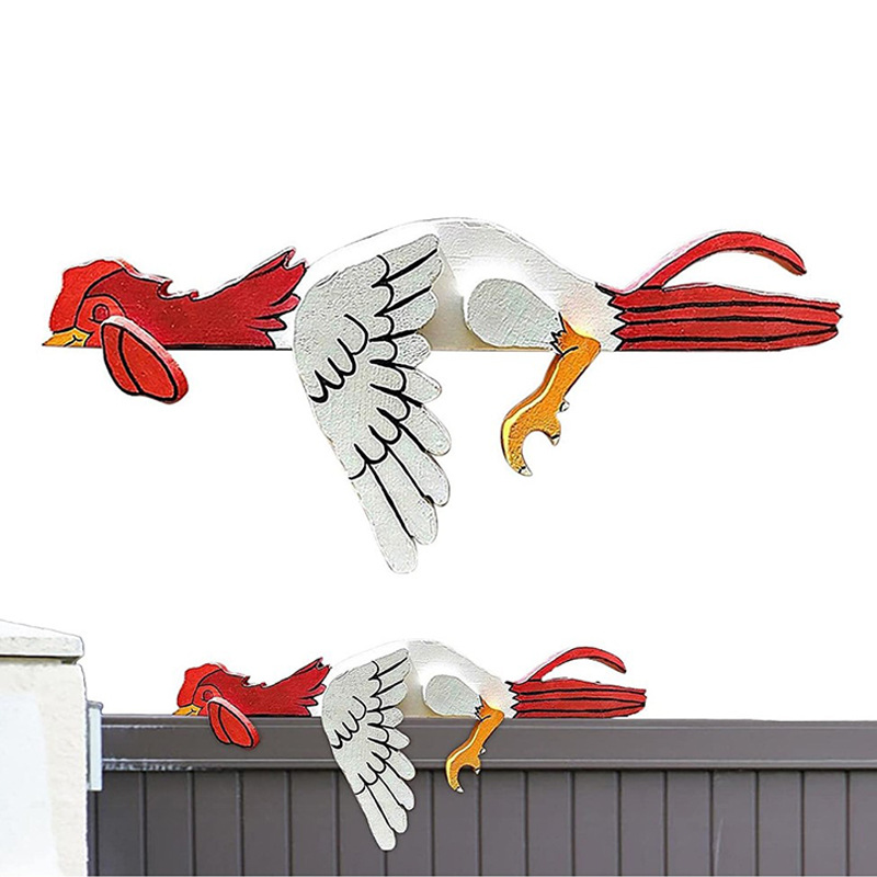 Funny Sculptures-Unique Chicken Decoration