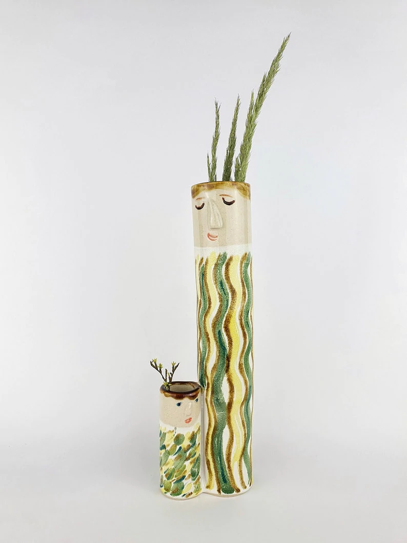 💐-Spring Family Bud Vases